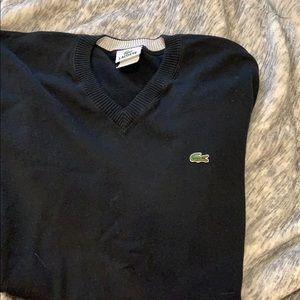 Lacoste sweater, size large
